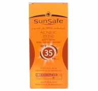 کرم ضد آفتاب رنگی با SPF35+ مناسب پوست های چرب و آکنه ای سان سیف
