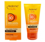 کرم ضد آفتاب (ضد لک) رنگی با SPF30 مناسب انواع پوست آردن